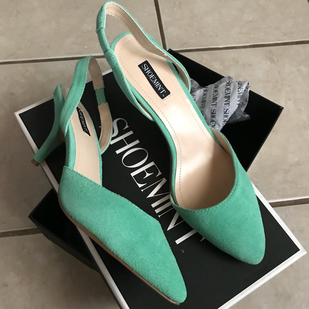 Shoemint slingback pumps